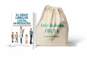 PACK EL GRAN LIBRO DE LUCIA MI PEDIATRA Y BOLSA