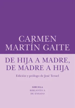 DE HIJA A MADRE, DE MADRE A HIJA