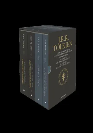 ESTUCHE TOLKIEN 2 (SILMARILLION, CUENTOS INCONCLUSOS, Hª TIERRA MEDIA 1 Y 2)